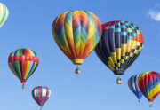 Plano hot air balloons