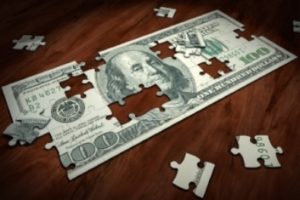 $100 bill jigsaw puzzle 