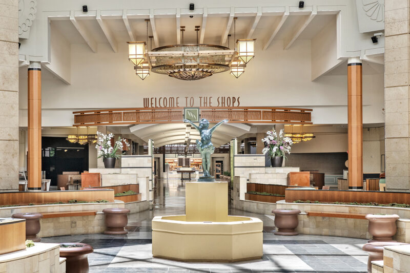 Shops at Willowbend in Plano TX, saying goodbye.