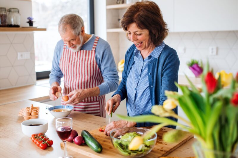 Empty nesters share cooking skills in Collin County TX